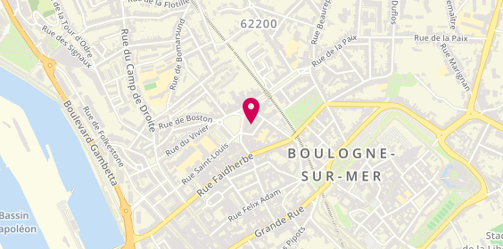 Plan de Un Temps Por L, 35 Rue de L&#039;Amiral Bruix, 62200 Boulogne-sur-Mer