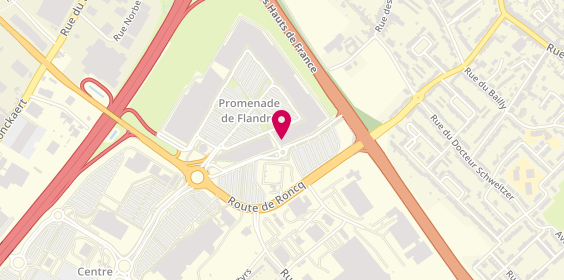 Plan de Alexander K, Route de Roncq Centre Commercial Promenade de Flandre, 59960 Neuville-en-Ferrain