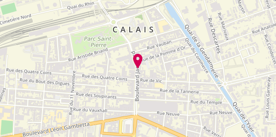 Plan de Vog, 72 Boulevard Jacquard, 62100 Calais