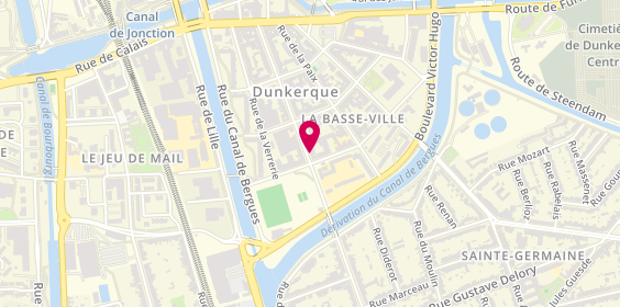 Plan de Look'In Coiffure, 67 Rue du Fort Louis, 59140 Dunkerque