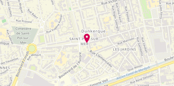 Plan de Tchip Coiffure, 347 Rue de la République, 59430 Dunkerque