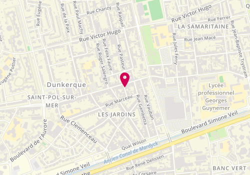 Plan de Dades Coiffures, 229 Rue de la République, 59430 Dunkerque