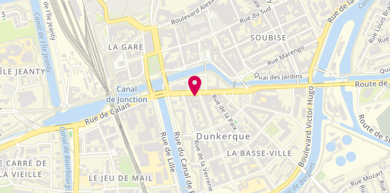 Plan de Salam Coiff, 21 Rue de Paris, 59140 Dunkerque