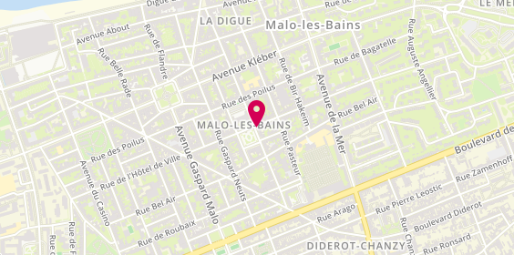 Plan de Salon Oxygène, 114 Rue de l'Hôtel de Ville, 59240 Dunkerque