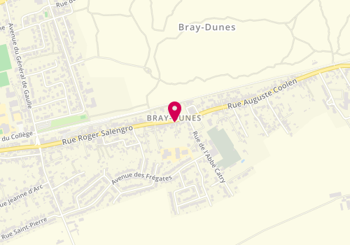 Plan de Armelle Coiffure, 24 place Alphonse Bray, 59123 Bray-Dunes